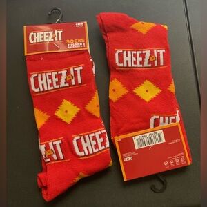 Novelty Silly Socks - CHEEZ-IT